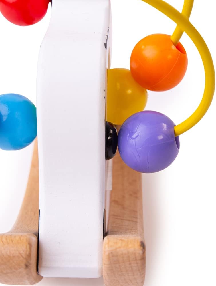 Bigjigs Toys Schaukelnde Motorikschleife (Kuh)