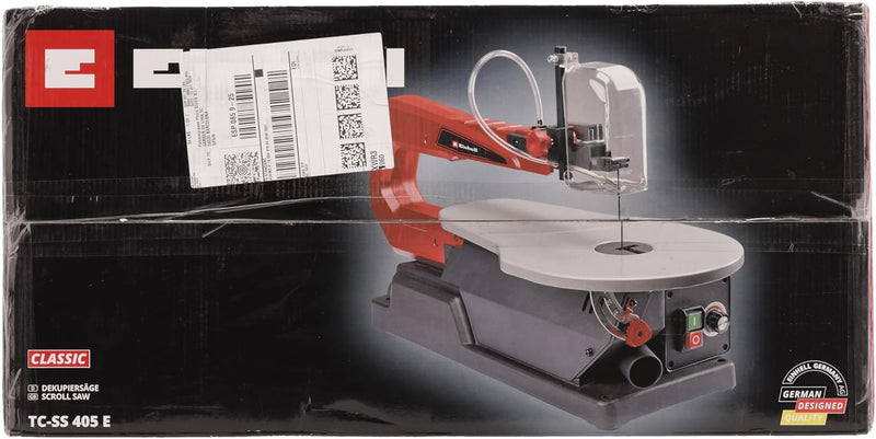 Einhell Dekupiersäge TC-SS 405 E (120 W, Hubhöhe 127 mm, max. Schnitthöhe 52 mm, Tischgrösse 408 x 2