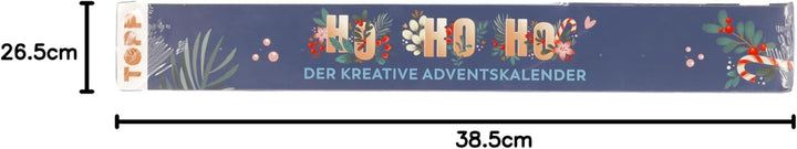 Ho Ho Ho - Der kreative Adventskalender. 24 Projekte zum Basteln, Backen, Gärtnern und mehr. Mit Anl