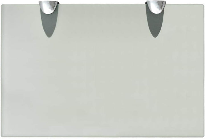 vidaXL 2X Regal Schwebend Wandregal Glasregal Glasboden Glasablage Badablage Wandablage Badregal Abl