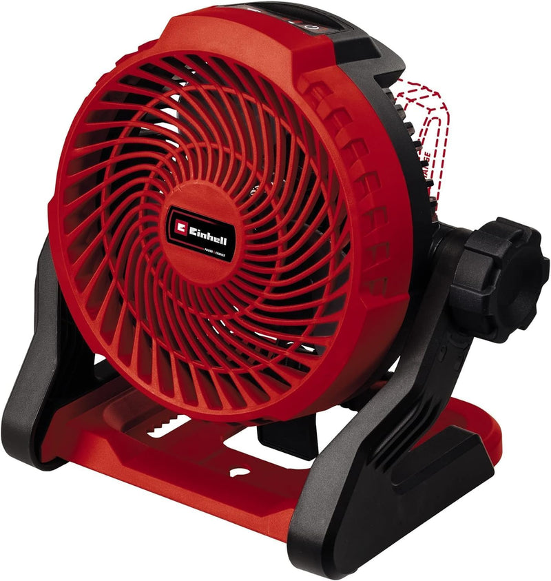 Einhell Akku-Ventilator GE-CF 18/2200 Li-Solo Power X-Change (18 V, Li-Ion, 3 Geschwindigkeitsstufen