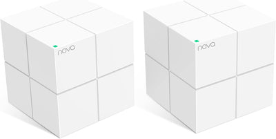 Tenda Nova MW6 Mesh WLAN System - AC1200 Dual Band WLAN Mesh System - Reichweite bis zu 330m² & 90 G