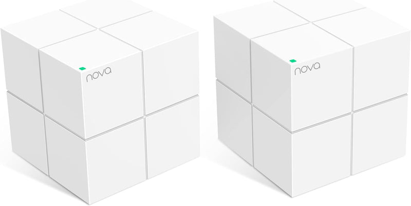Tenda Nova MW6 Mesh WLAN System - AC1200 Dual Band WLAN Mesh System - Reichweite bis zu 330m² & 90 G
