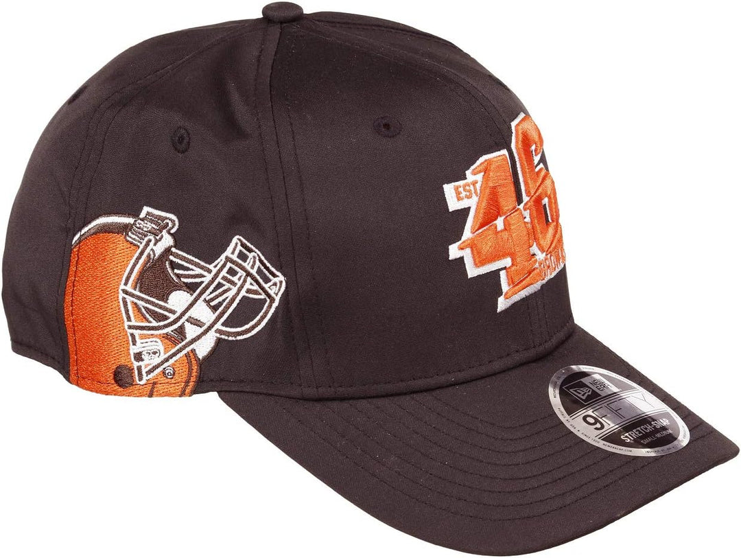 New Era NFL Cap 9fifty verstellbar Snapback Sideline American Football 2019 2020 Browns-Brown S-M, B