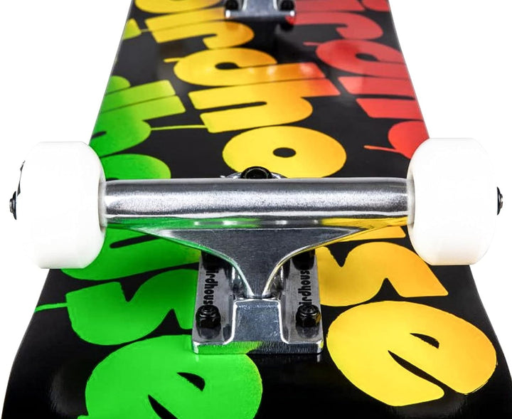Birdhouse Stage 1 Triple Stack Factory Skateboard, Rasta, 20,3 cm