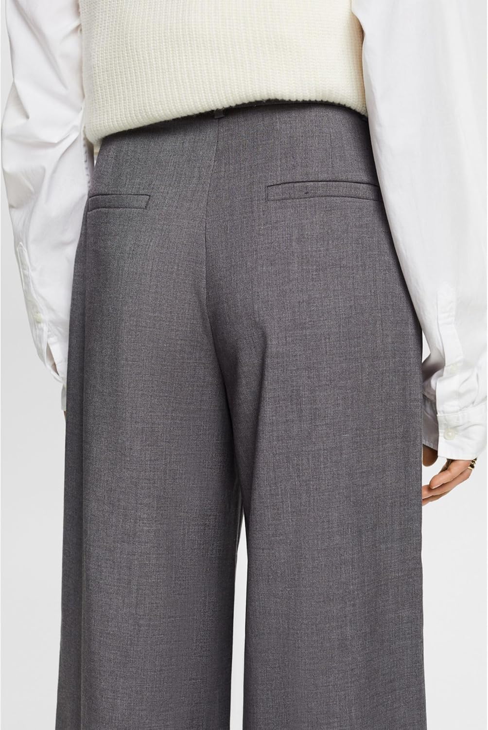 ESPRIT Damen Hose 30W / 34L 039/Medium Grey 5, 30W / 34L 039/Medium Grey 5