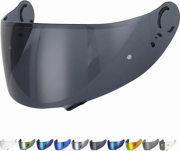 Kompatibel mit Shoei GT air Visier - Gt Air 2 - Neotec - Opticson - Cns 1 - Helmvisier Pinlock Ready