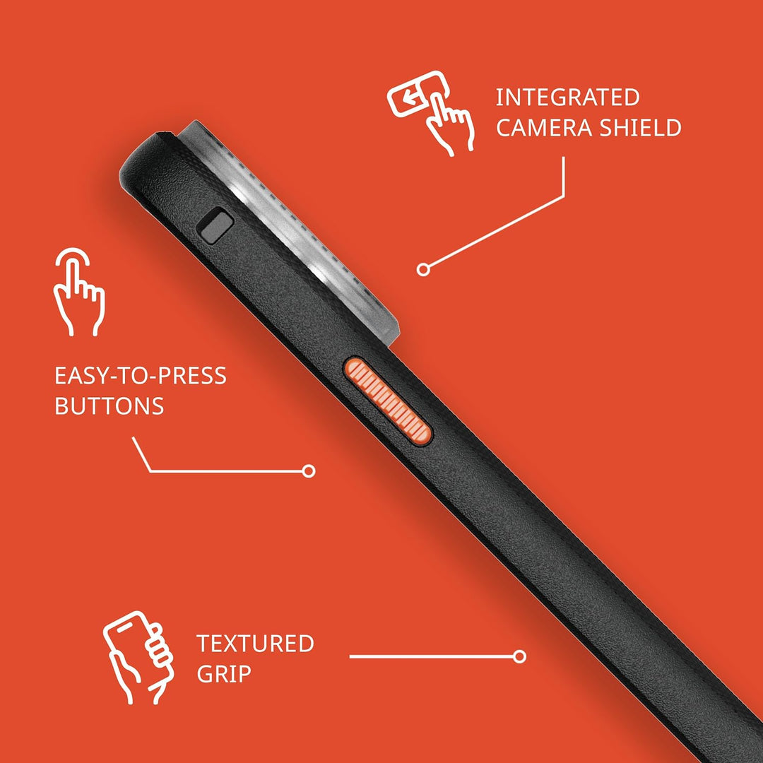 Tech21 Evo Max Hülle für iPhone 15 Pro Max - Kompatibel mit MagSafe - Aufprallschutz Hülle - Schlüss