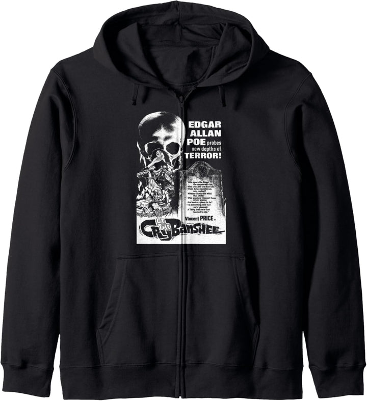Blackcraft Edgar Allan Poe Cry of the Banshee Dark Horror Kapuzenjacke