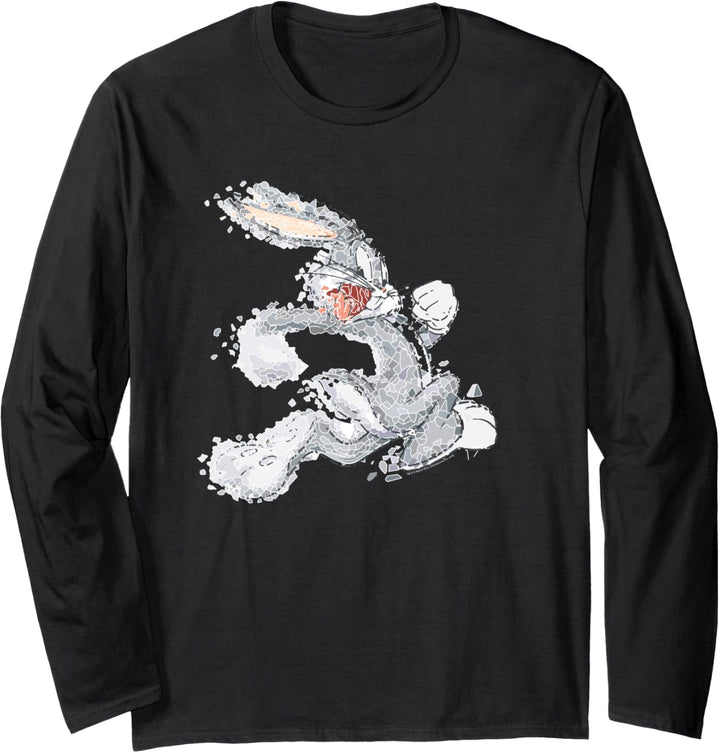 Looney Tunes Disintegrated Bugs Langarmshirt