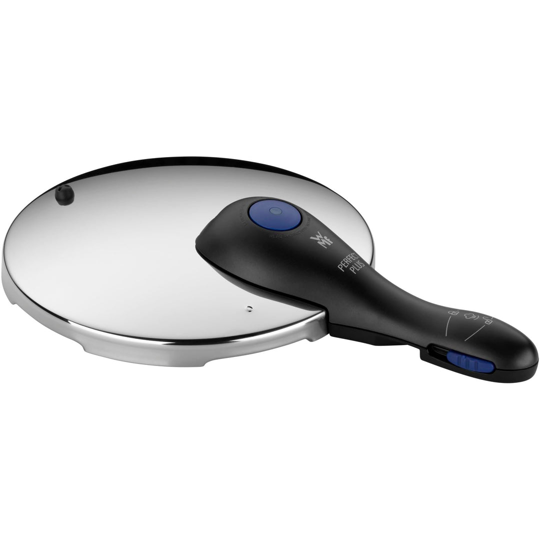 WMF Perfect Plus Ersatzdeckel für Schnellkochtopf, Dampfkochtopf 3l, 4,5l, 6,5l 8,5l, Cromargan Edel