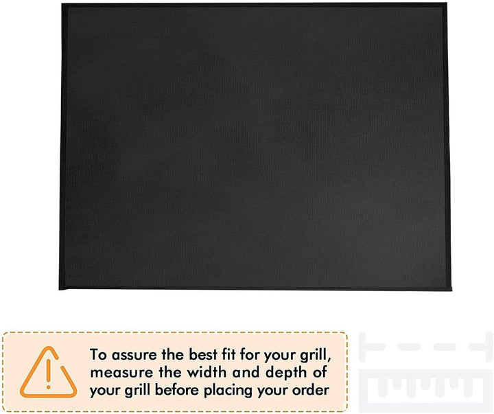 100 x 152 cm Feuerschutzmatte Feuerfeste Unterlage Brandschutzmatte Anti-Rutsch wasserdichte Grillma