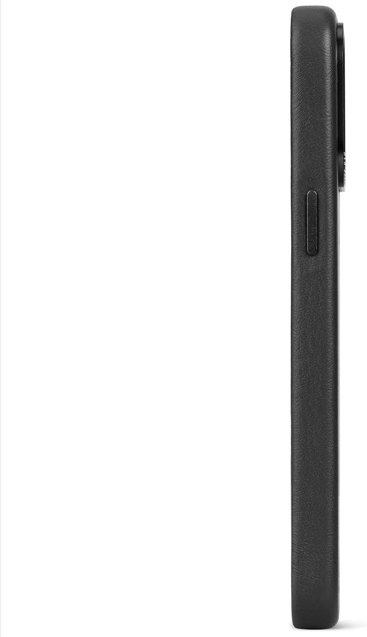 DECODED Lederhülle für iPhone 15 Pro Max (6,7 Zoll), schützende und stossfeste Hülle, Premium echtes