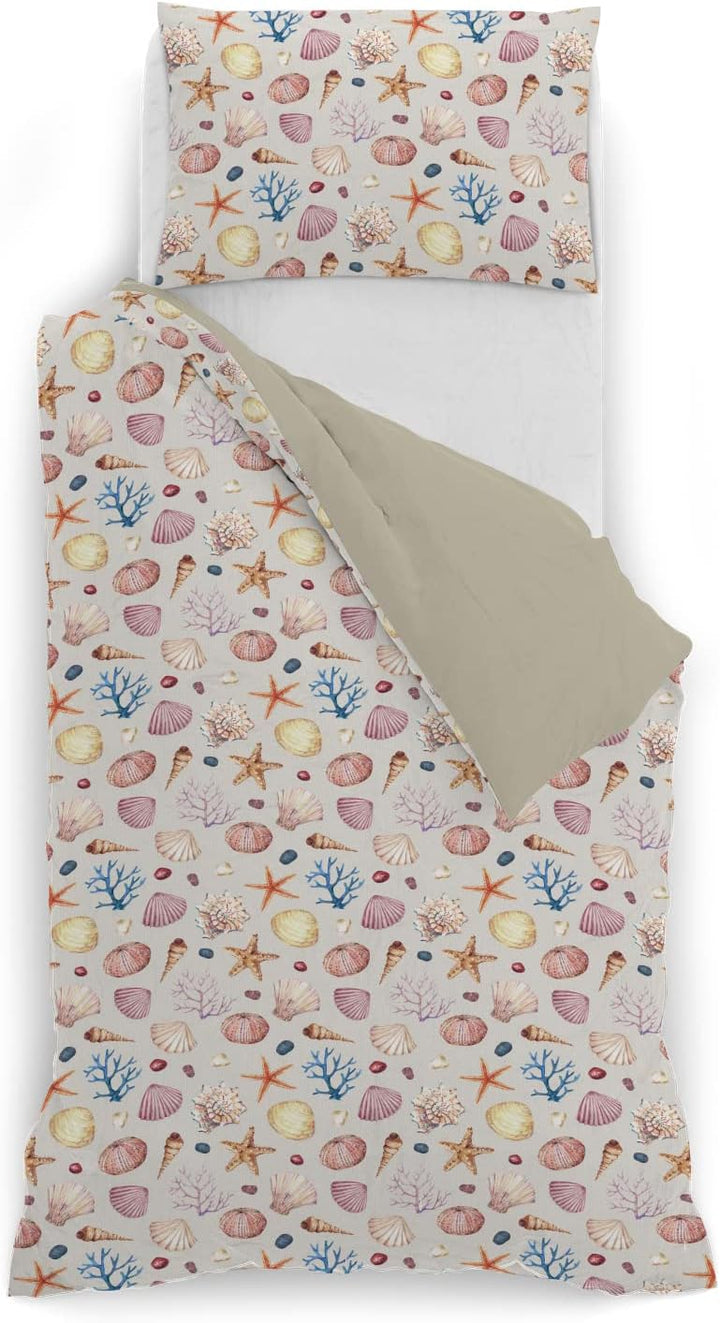 Italian Bed Linen, Fashion Bettbezug Set, Mikrofaser, Marea, Einzelbett Einzelbett Marea, Einzelbett