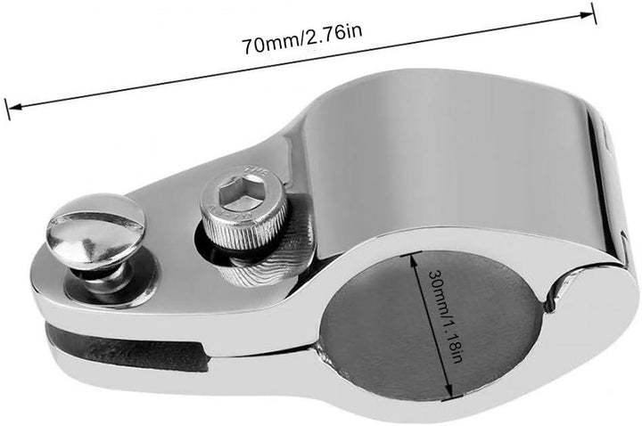 Marine Jaw Slide Jaw Slide Hardware Bimini Top Jaw Slide Boot Jaw Slide Hardware 2pcs Edelstahlboot