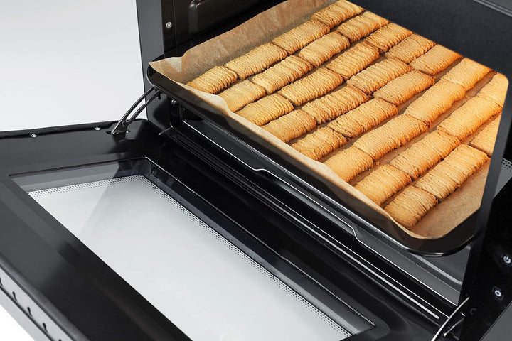 CASO TO 32 Classic - Design Backofen, 32 Liter Garraum, 4 Einschubebenen, 70-230°C, inkl. Pizzastein