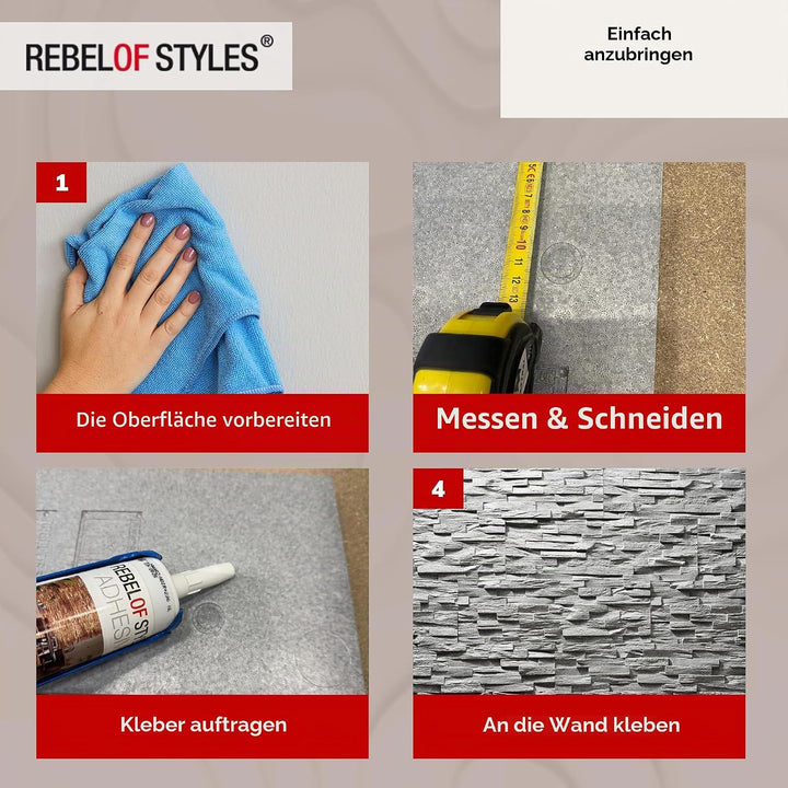 EPS-Schaumstoff Verblendstein UltraLight – Benevento/Wanddekoration/Fliesen/Verblendstein/Wandplatte
