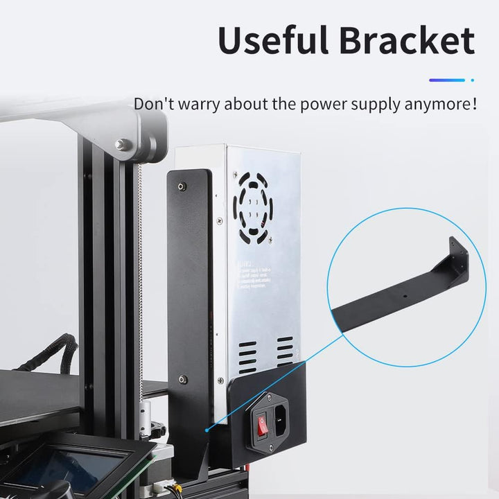 Creality Offizielles Ender 3 Dual Z-Axis Upgrade Kit (42-34 Schrittmotor enthalten) für Ender-3, End