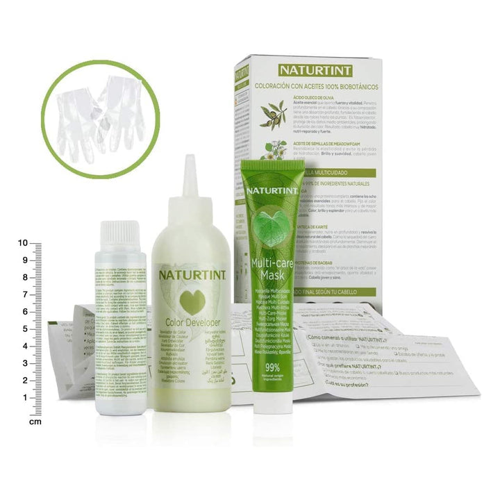 Naturtint Biobased | Haarfarbe Oohne Ammoniak | 5N Kastanienbraun Hell | Hoher Anteil an natürlichen