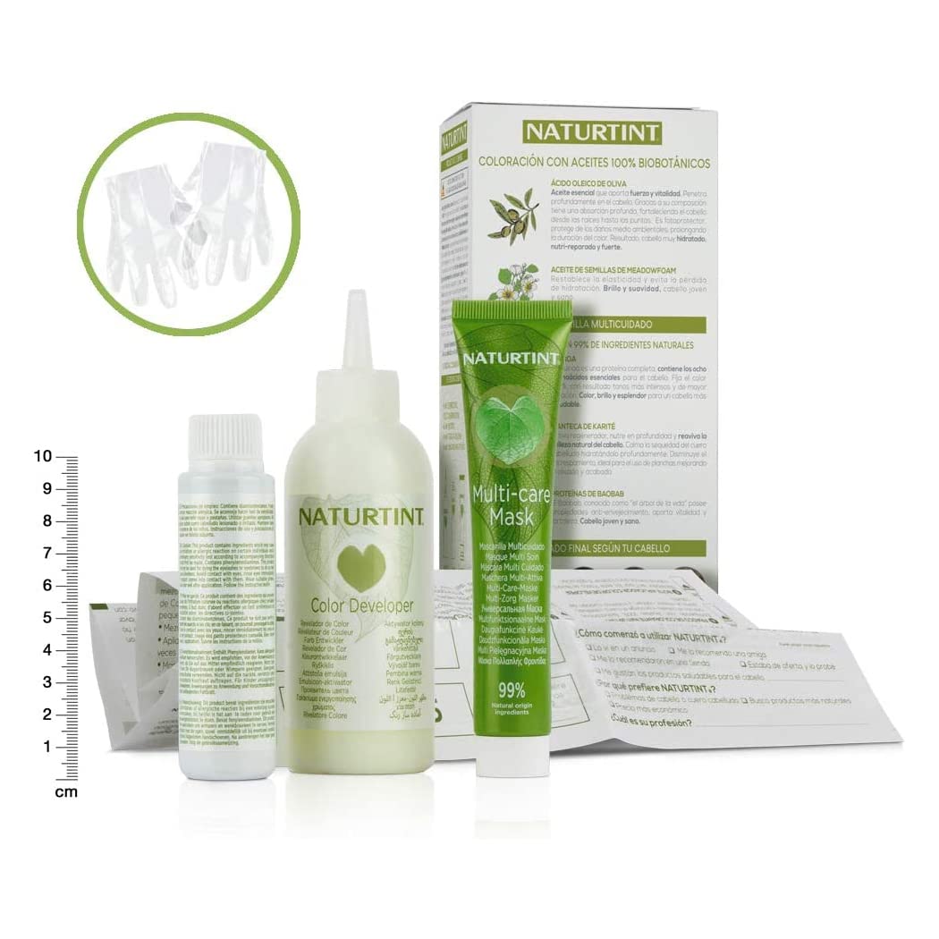 Naturtint Biobased | Haarfarbe Oohne Ammoniak | 10N Dämmerungsblond | Hoher Anteil an natürlichen In