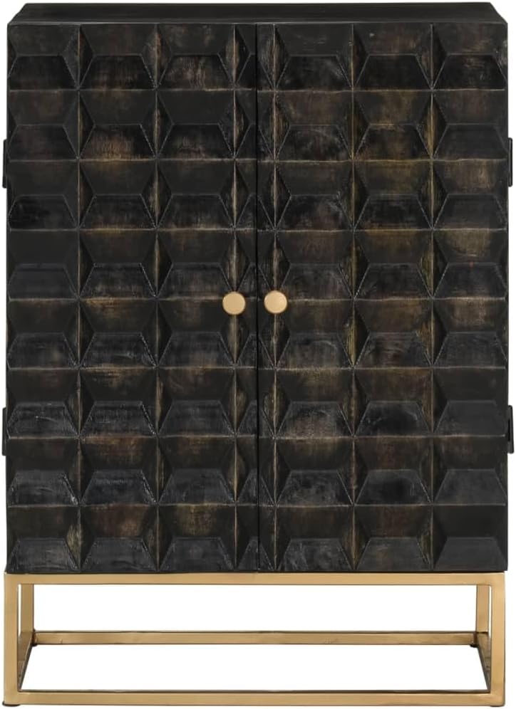 vidaXL Sideboard, Kommode mit Stauraum, Wohnzimmerschrank Anrichte mit Türen, Schrank Beistellschran