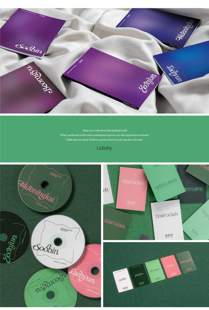 TXT - THE NAME CHAPTER : TEMPTATION [Lullaby ver.] Album+Store Gift (Random ver.), Random ver.