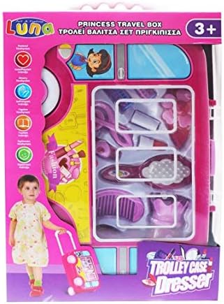 Stop &amp; Look Make Up Troley Koffer Stop&amp;Look Set mit 10 Teilen, Masse: 23 x 12 x 35 cm.