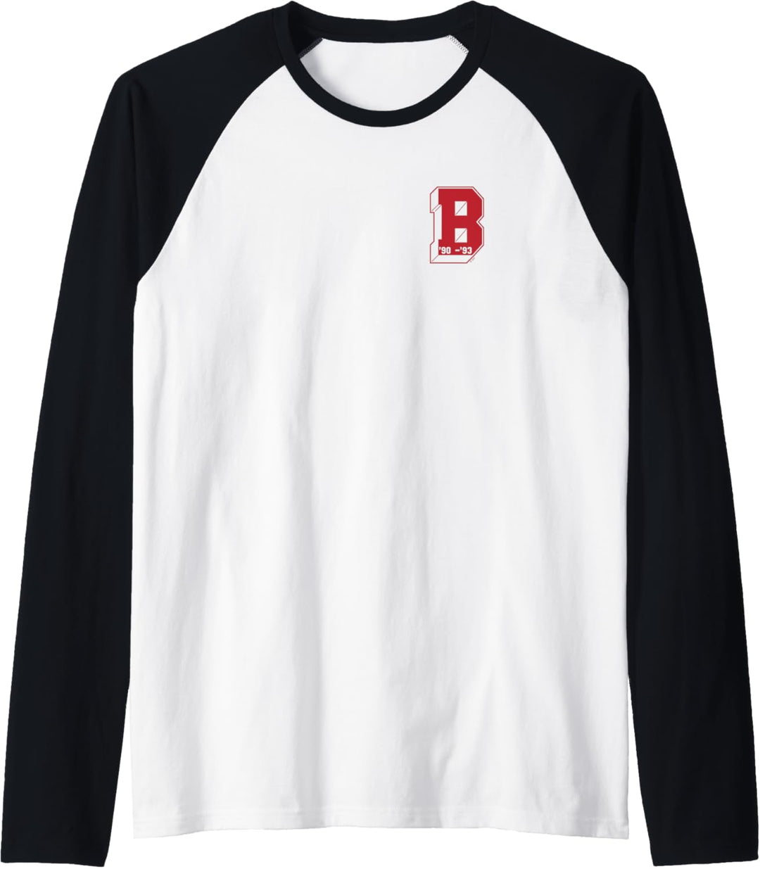 Saved By The Bell Bayside High Varsity Rot Raglan