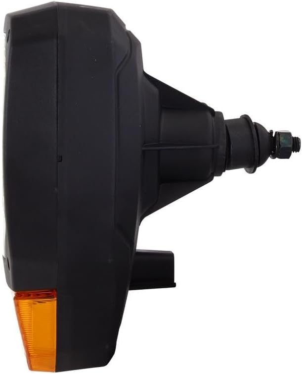 HELLA - Halogen-Hauptscheinwerfer - 12V - Einbau - Lichtscheibenfarbe: gelb - Stecker: DEUTSCH Steck