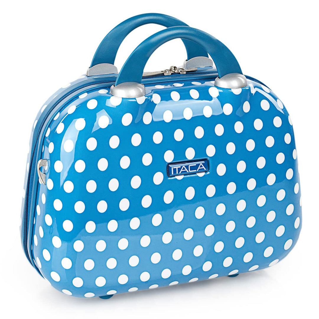 ITACA - Kulturtasche für Frauen und Kinder aus PC-Polycarbonat. Qualitäts-Reise-Toilettenbeutel star