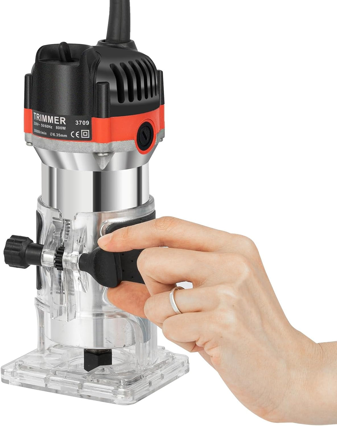 1/4" Electric Holzfräse Kantenfräse Holzbearbeitung Oberfräse Holz Laminergerät Router Verbinder für