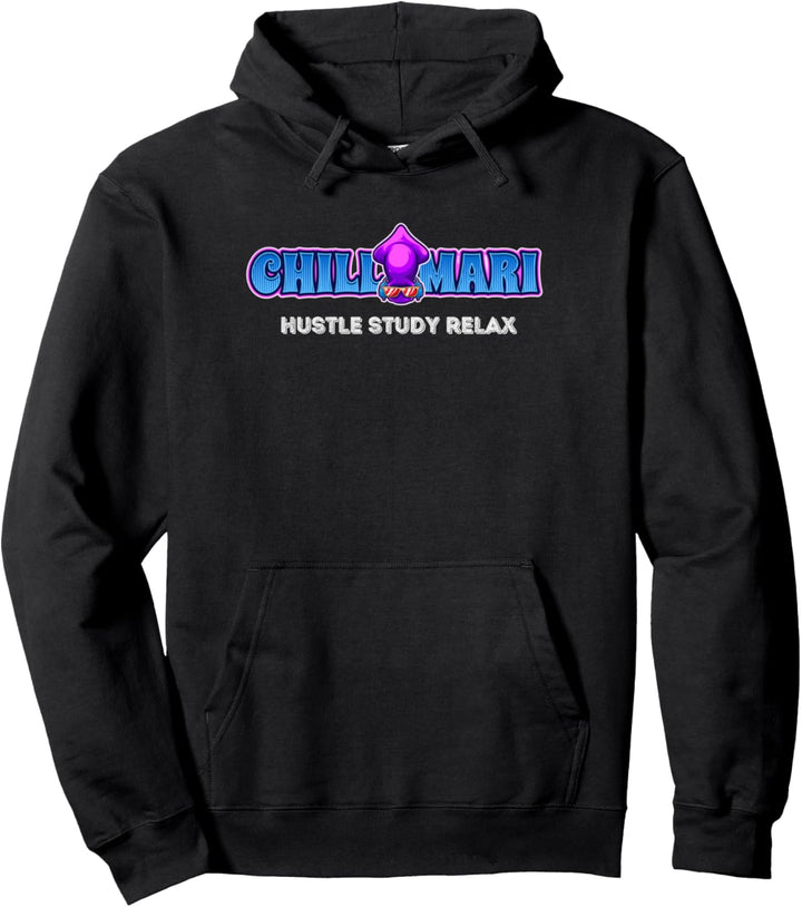 Chillamari Hustle Study Relax Pullover Hoodie