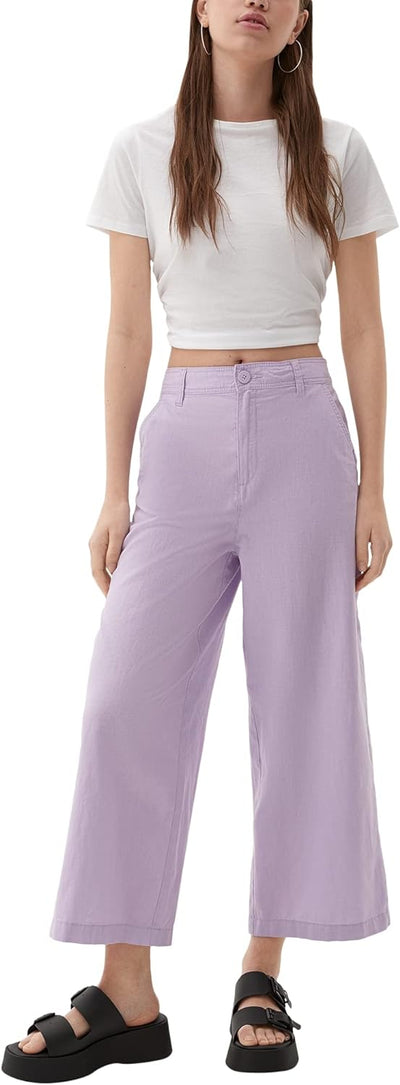 Q/S by s.Oliver Damen Culotte 40 Lilac, 40 Lilac