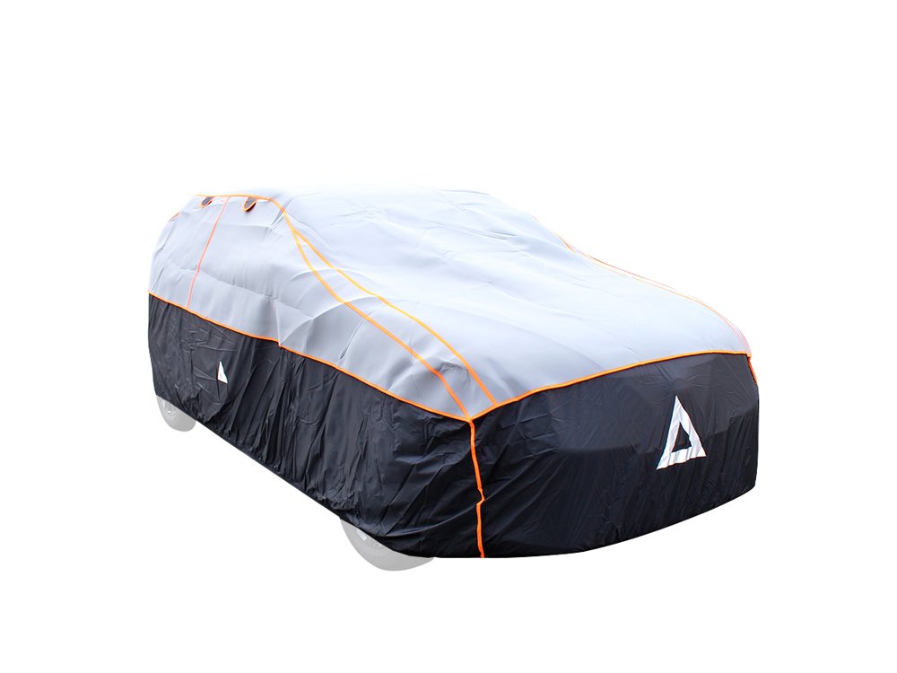APA 16159 Hagelschutz Pelerine SUV, XL (520 x 185 x 155 cm), grau, schwarz Hagelschutz Pelerine SUV