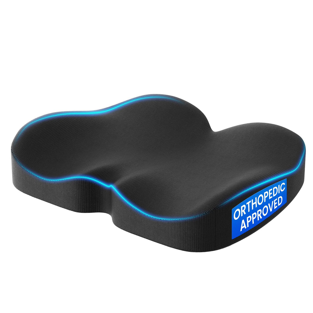 Benazcap Sitzkissen Orthopädisch, Ergonomisches Hämorrhoiden Sitzkissen, wirkt Schmerzreduzierend, S