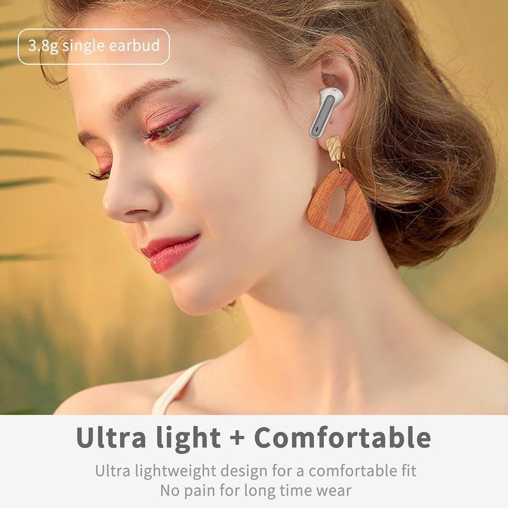xinwld Bluetooth Kopfhörer, Noise Cancelling, Kopfhörer Kabellos Bluetooth 5.3 In Ear Kopfhörer mit