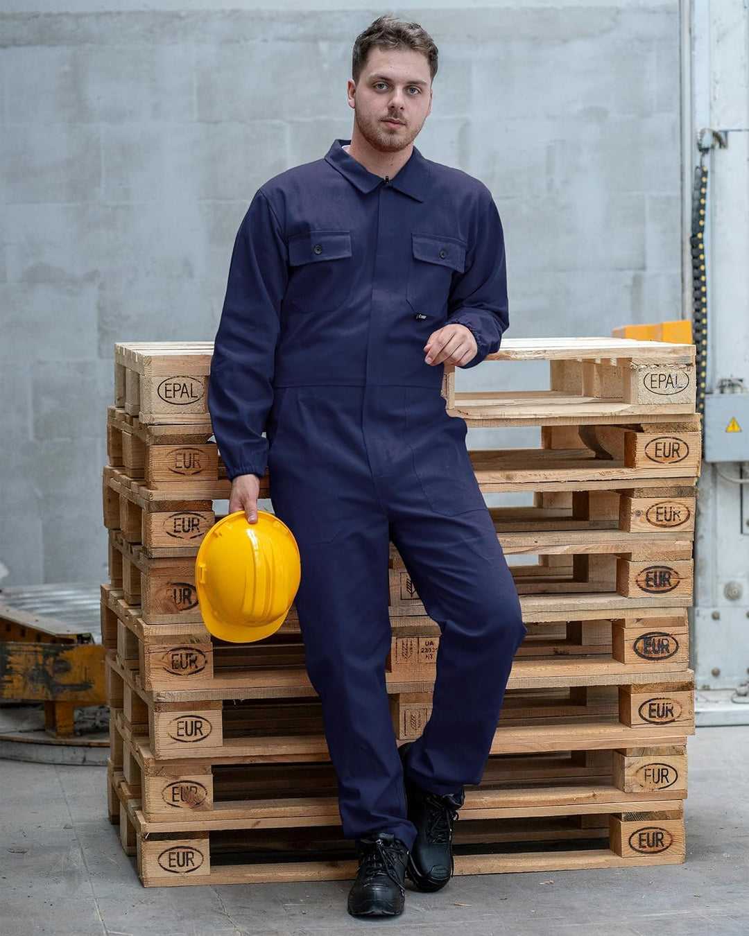 BWOLF Herren Anax Overall Arbeitsoverall Herren (1er Pack) M Navy1, M Navy1