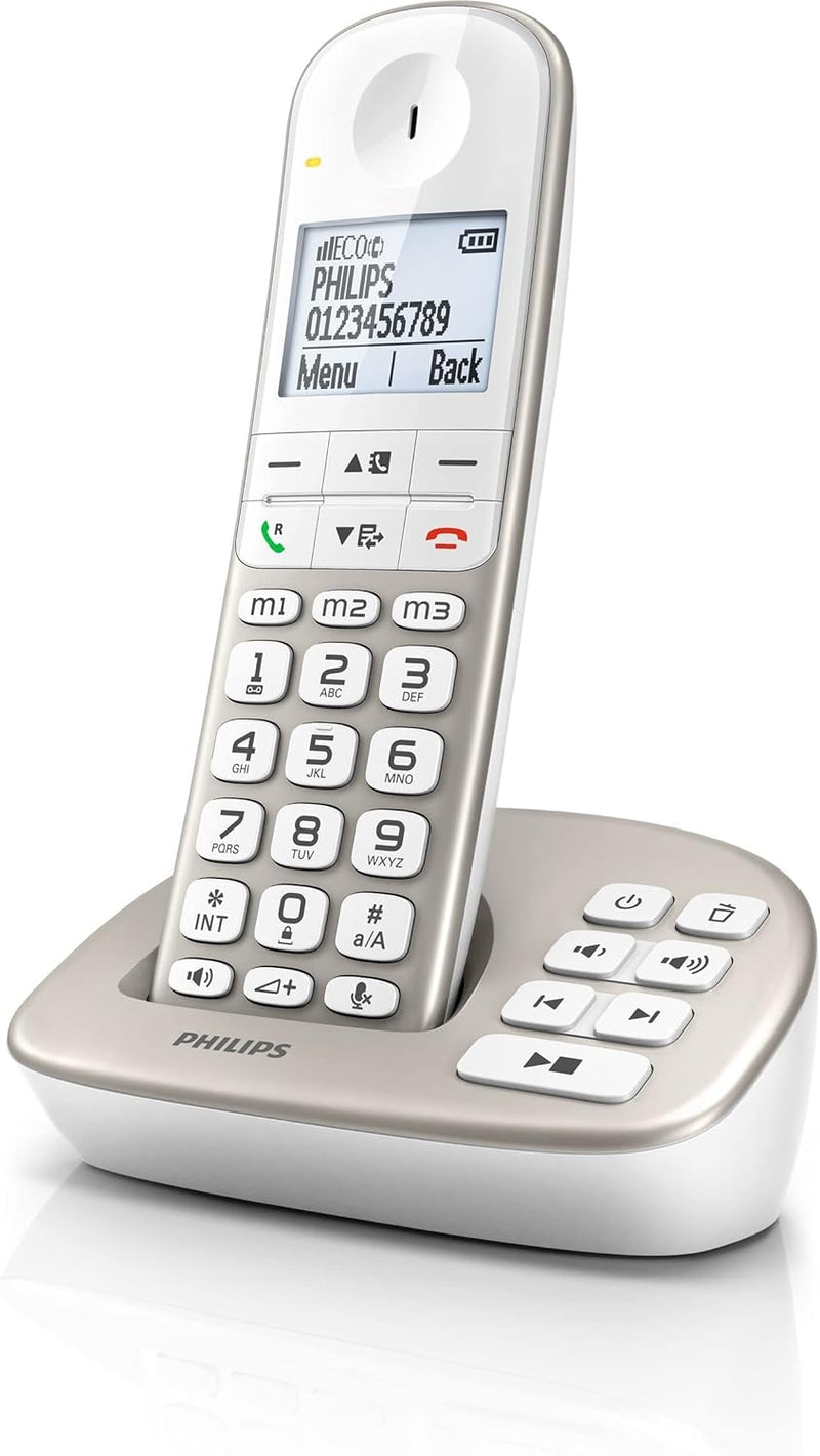 Philips XL4951S/38 DECT Schnurlostelefon - Weiẞ BXL4951S/38, BXL4951S/38