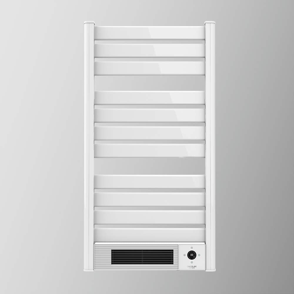 Cecotec Elektrischer Badheizkörper Ready Warm 9770 Ceramic Towel. 2000 W, LED Bildschirm, Fernbedien