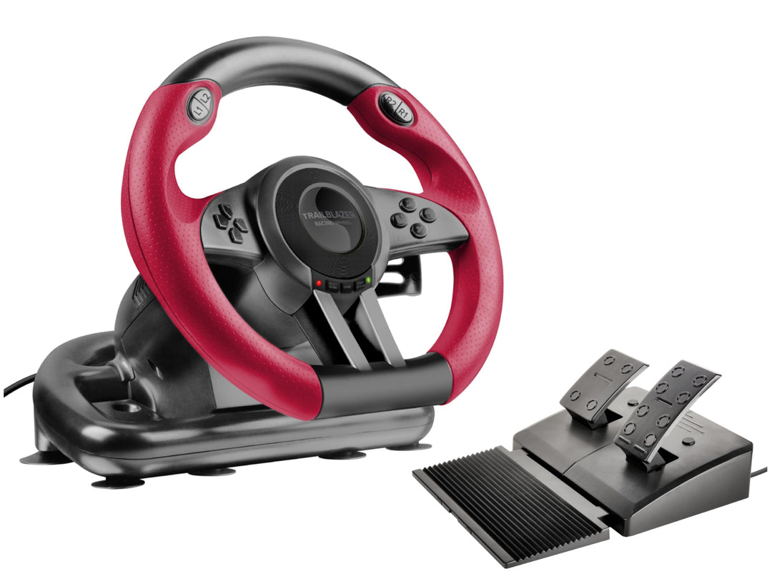 Speedlink TRAILBLAZER Racing Wheel – Gaming Lenkrad für PC, PS4, PS3, Xbox One, Xbox Series, Switch,