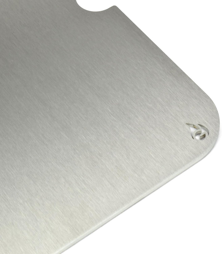 Grillrost.com Das Original Edelstahl Grillplatte | Plancha passend für Weber Go Anywhere - ersetzt e