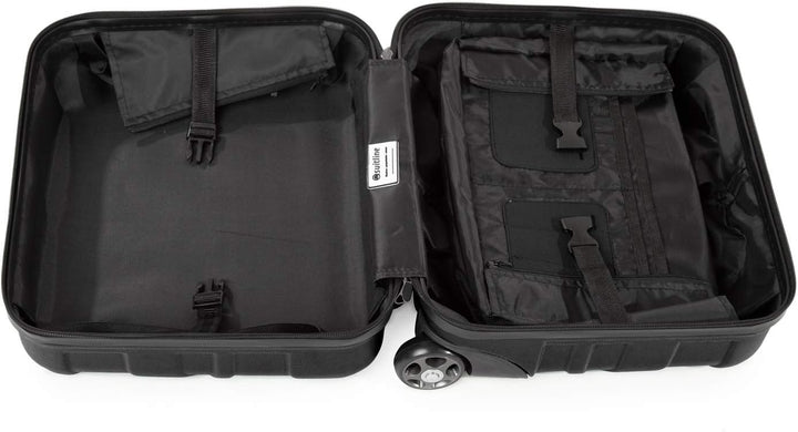 SUITLINE – Pilotentrolley Hartschale, Business Trolley, Kabinengepäck, Handgepäck Trolley, Pilotenko