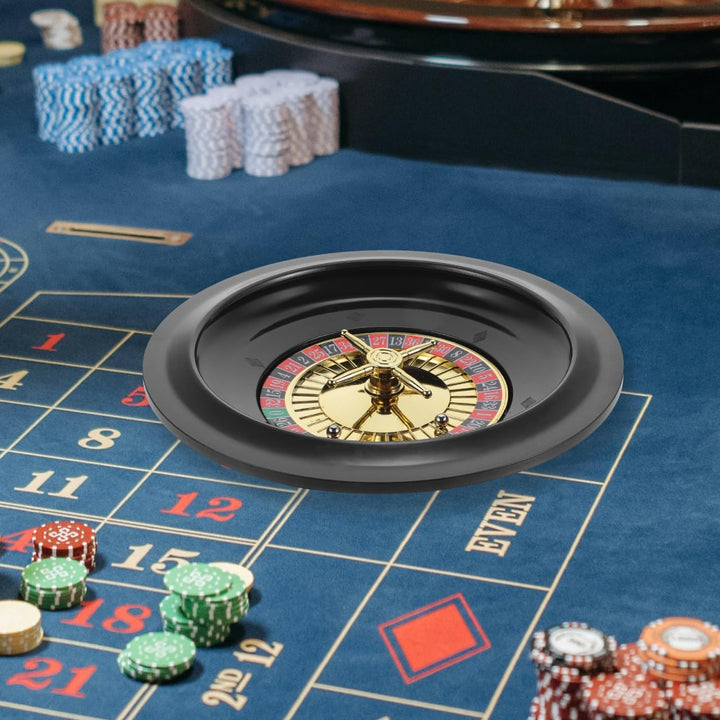Didiseaon Kreativer Poker-Roulette-Wheel Für Partys Spielrad Robust Tragbar Für Geburtstagsfeiern Ha