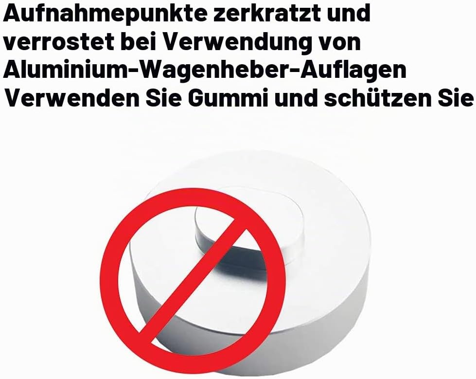 AUTOXBERT Wagenheber-Pad-Unterstützungspunkt-Adapter, Wagenheber-Wagenheber für Porsche 911 964 993