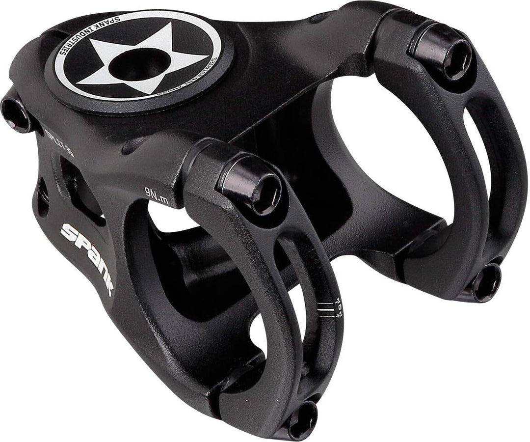 Spank MTB-Vorbau Split 35 Schwarz, 35 mm Schwarz 43 mm, Schwarz 43 mm