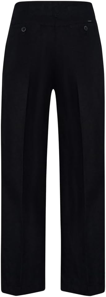 BRAX Women's Style Maine S Pant with Casual Silhouette Slacks 36W / 30L Schwarz, 36W / 30L Schwarz
