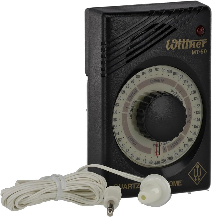 Wittner Metronom 865061 MT-50 schwarz MT-50 Single, MT-50 Single