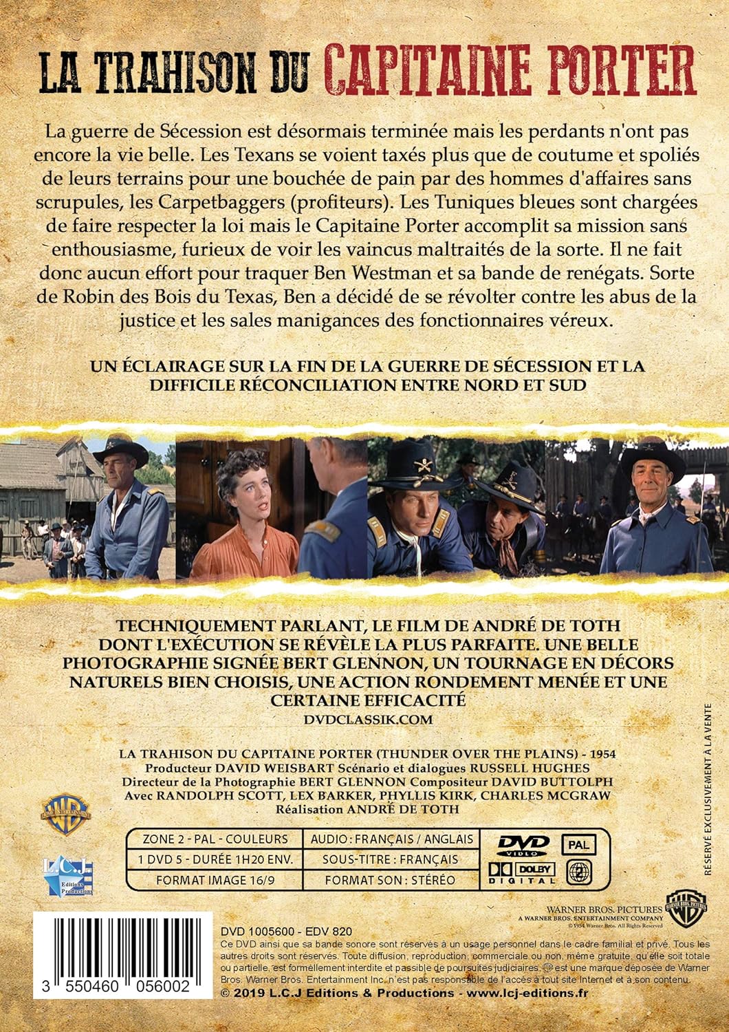 La trahison du capitaine porter [FR Import], DVD