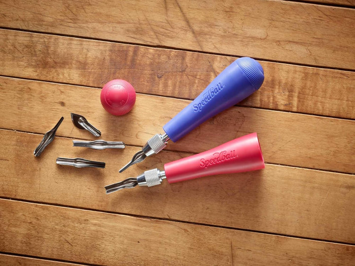 Unbekannt Speedball Assortment Linoleum Cutter Assorted Sortiert, Assorted Sortiert