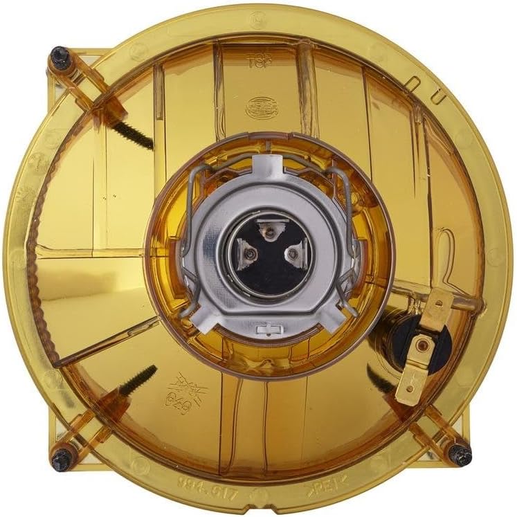 HELLA - Halogen/FF-Hauptscheinwerfer - M133 - 12V - rund - Referenzzahl: 12.5 - Einbau - glasklare S
